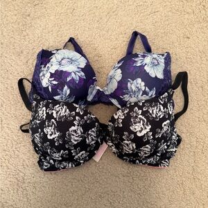 VS Floral Print Bras